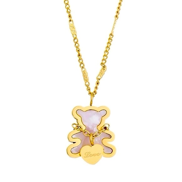 Jewelry - Stainless Steel Bear Necklace